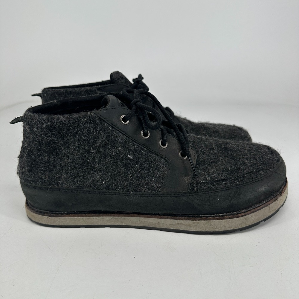 Altra Commute Lace up Comfort Wool Casual Chukka Boots Black Men's Size 11 M